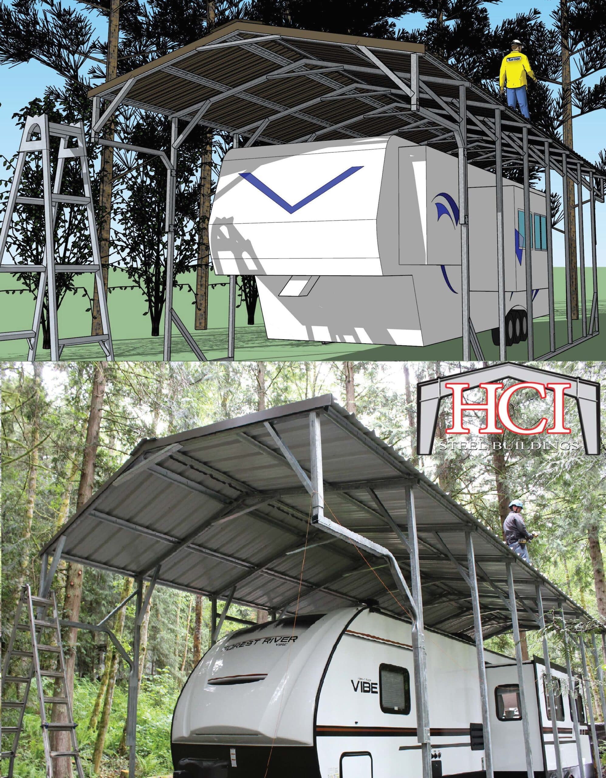 # 2146 Dave Sherman 15x40x12 AFV with Cantilevers Comparison